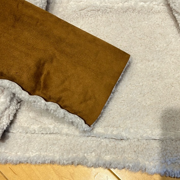 SOLD - Free People We The Free Vegan Exchange Shearling Jacket Coat XS BNWT - Picture 14 of 14